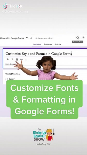 Customize Fonts and More in Google Forms!