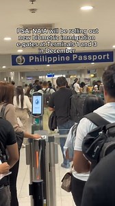 6.6K views · 3.1K reactions | Heads up, travelers! “The eGates will use passport scanning and facial recognition to reduce the queues and deliver a faster and more seamless immigration experience,” NAIA said in a statement. #WindowSeatPH #yourwindowseattotheworld #travel #airport #immigration | WindowSeat.ph | Facebook