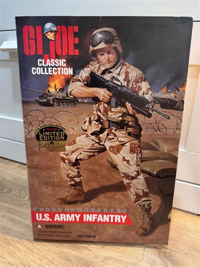 Vintage 1996 Kenner G.I. Joe Classic Collection U.S. Army Infantry 12-inch Action Figure W/ Original Packaging- NIB and Excellent Condition - Etsy