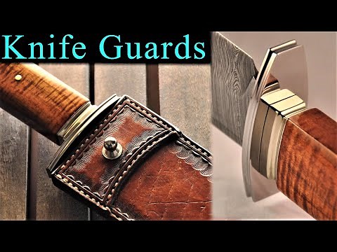 Knifemaking tutorial - Making knife guards like a pro