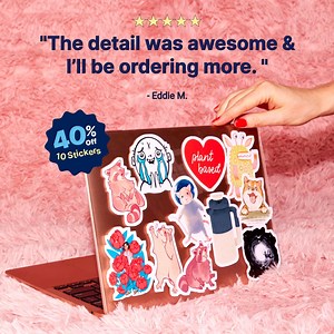 Explore over thousands of stickers with independent designs, from pop culture to exotic pets. Available in 4 sticker styles. | Redbubble