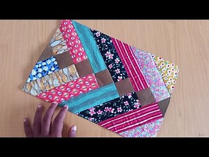 ✅ sewing project with a beautiful and easy pattern for beginners
