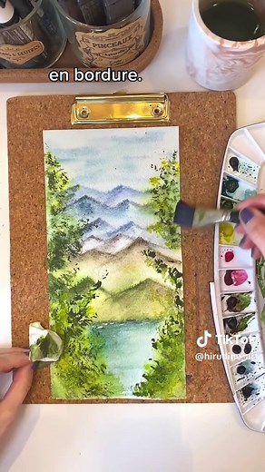 Créer un flou artistique à l'aquarelle : 3 techniques