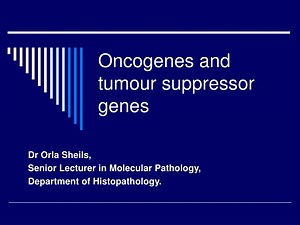 Oncogenes and tumour suppressor genes - SlideServe