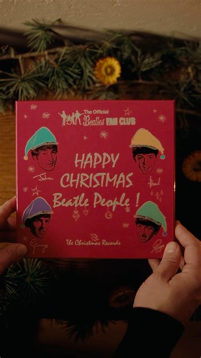 Happy Christmas, Beatle People 🎄 Between 1963 and 1969, seven flexi-discs made their way to fan club members’ mailboxes. They were a small holiday gesture and a simple way to give thanks for their enduring support. | The Beatles