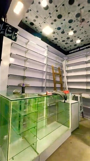 shop rack style ideas nd counter #shop #rack #glass #interiordesign #shorts