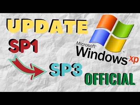 How to install/upgrade Windows XP from SP1 to SP3 officially.