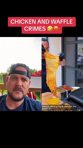 #duet with @AngryChef@midnight #fyp #blindreacts #reviews #chickenandwaffles #tragic