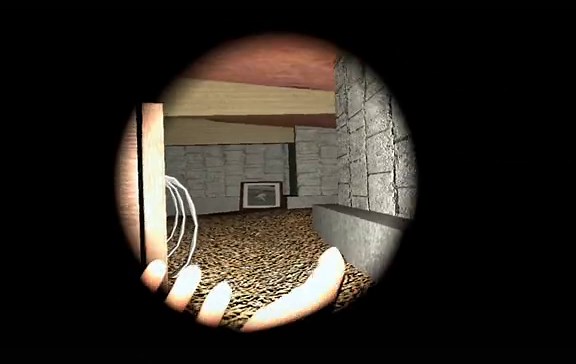 I am never playing this game again. @fishingplaysvr I regret getting this game. #jumpscare #horrorvr #horror #crawlspace