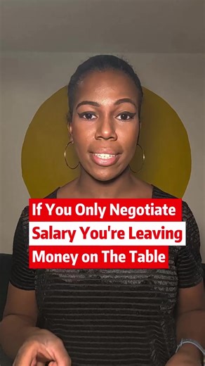 How to negotiate your salary as if money is the only thing you're negotiating you're leaving money on the table! #CapCut #corporate #corporatelife #howtotiktok #money