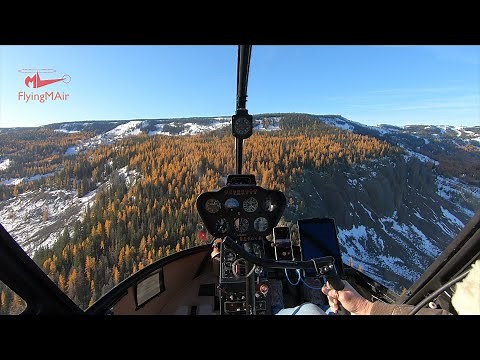 Helicopter POV Flight: Autumn at Mission Ridge & Wenatchee