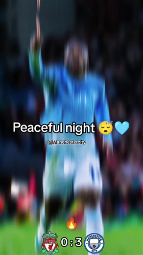 Manchester City Peaceful Night: A Goodnight Message for Fans 😴🩵