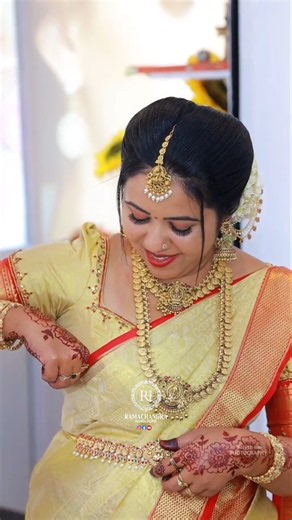 Flawless elegance for her big day! ✨