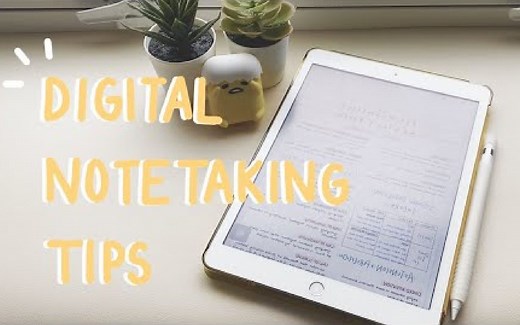 (搬运英字) 如何写出漂亮的电子笔记｜字写的不好看怎么办？GOODNOTES电子笔记系列