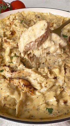Indulge in the ultimate Chicken Garlic Parmesan Pasta, a creamy, flavorful dish loaded with tender chicken, rich parmesan cheese, and perfectly roasted garlic. This easy-to-make pasta recipe is ideal for dinner lovers, weeknight meals, or anyone craving comfort food with a gourmet twist. Satisfy your taste buds with this creamy garlic pasta that’s both hearty and delicious. #ChickenGarlicParmesan #CreamyPastaRecipe #EasyDinnerIdeas #ComfortFoodLovers #GarlicParmesanPasta