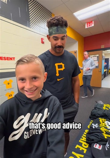 I had so much fun wrapping baseball gloves for @Pittsburgh Pirates players with Glove Wrap. A highlight from 2025 for sure. 🔥 Thank you Nick Gonzales for hanging out, letting me wrap your glove with my invention, and answering some questions. Glove Wrap breaks in your baseball glove and keeps the pocket shaped all season long! It’s the Official Glove Wrap of @MLB ⚾️ #baseball #mlb #baseballglove