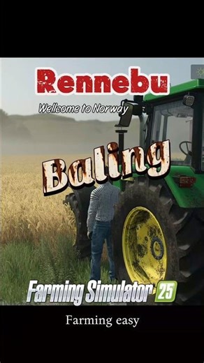 Baling #fs25 #farmingsimulator25 #farming