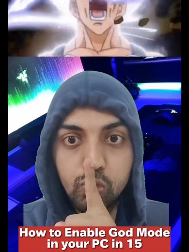 Unlock hidden powers in 15 seconds! 🤫💻 #TechSecrets #GodMode #PCTips #windows #computer #pc #desktop #laptop #secretsettings #didyouknow #pchack