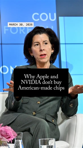 Why Apple and NVIDIA don’t buy American-made chips