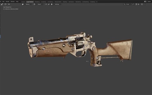 【Blender2.8】最强画贴图插件Layer Painter，没有之一