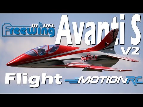 New and Improved Freewing Avanti S V2 Flight | Motion RC