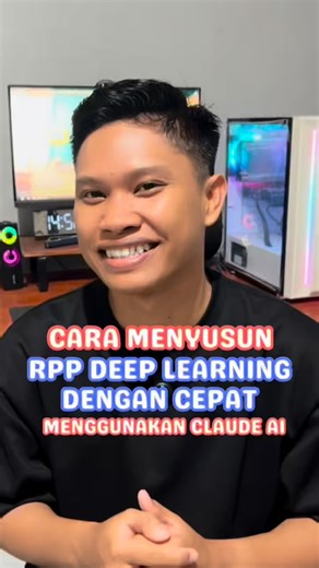 Lendi Hermawan | Guru Gen Z on Instagram: "📘✨ Membuat RPP Deep Learning dengan Mudah dan Cepat, Hasil Rapi dan Lengkap Menyusun RPP deep learning tidak harus rumit dan memakan waktu lama. Dengan pendekatan dan alat yang tepat, guru dapat membuat RPP secara lebih mudah, cepat, serta tersusun rapi dan lengkap. Dalam konten ini, saya membagikan cara praktis menyusun RPP deep learning yang terstruktur, selaras dengan tujuan pembelajaran, dan siap digunakan dalam kegiatan belajar mengajar. #p