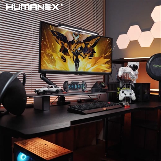 Your home office deserves better than clutter and discomfort.The TX02 Monitor Arm keeps your screen at the perfect ergonomic height and your cables neatly hidden — for a workspace that’s as healthy as it is productive.🚀 Limited-time deal: only £79.99 (save £5.00). Don’t miss out! Shop:https://www.humanex.uk/products/hermit-mecha-tx02-monitor-arm #MonitorArm #MonitorStand #MonitorMount | Humanex UK