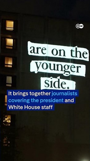 Images of Trump and Epstein projected onto DC building
