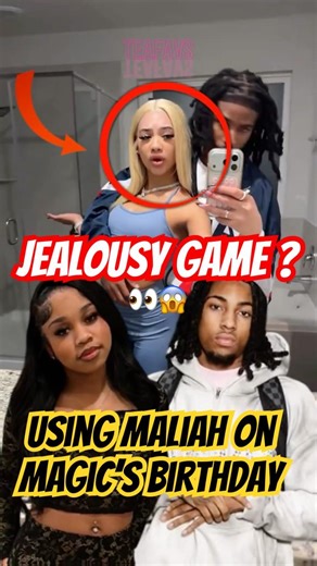 Lil Darius Using Maliah & Mya to Make Magic Jealous After She Linked With Daedae 😳