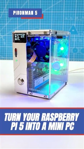 Turn your Raspberry Pi 5 into a mini PC #arduino #RaspberryPi #maker #stem