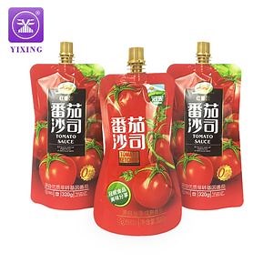 [Hot Item] Custom Sauce Package High Temperature Retort Squeeze Spout Pouch