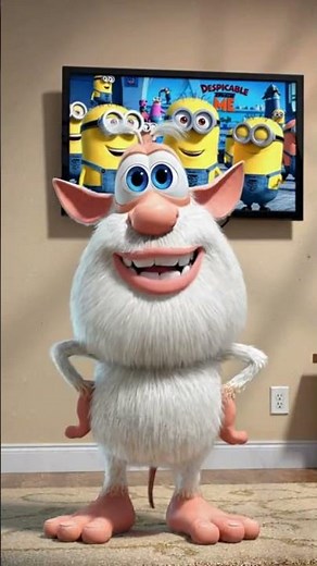 Booba gets minions Sora Ai #funny