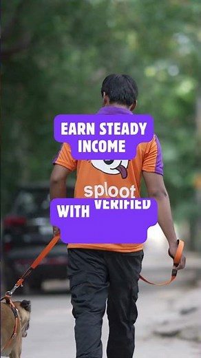 Love dogs + want to earn extra income? Join Sploot and get regular work easily #sploot #dogwalking h