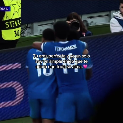 Tú eres perfecta.#frasesdeamor💕 #futbol #paradedicar #loveyou #miprincesa💕
