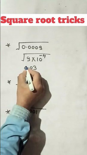 Square Root Tricks: Mastering Quick Calculations in Seconds
