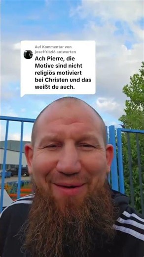 Violence by Christians is not religiously motivated... - Pierre Vogel responds @pierrevogeltiktok