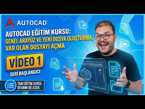 AutoCAD 2025 Lessons #1: General Interface and Creating a New File | Beginner to Expert AutoCAD 2025