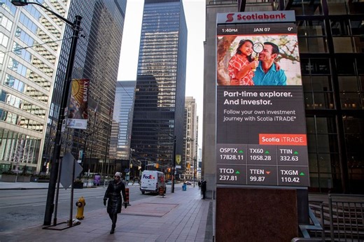 La Bourse de Toronto ouvre en hausse, portée par les espoirs de baisse des taux de la Fed malgré les craintes de fermeture du gouvernement américain