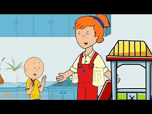 Caillou turns on the sink/Uncensored Concussion Time/Grounded
