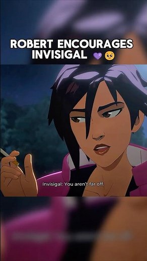 ROBERT ENCOURAGES INVISIGAL TO BE A HERO 💜🥹 (Dispatch)
