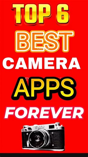 Top 6 Android Camera apps/ Online poll results #trendingshorts