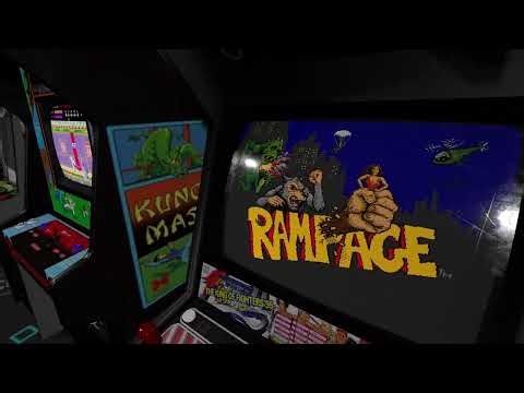 EmuVR - Arcade Room Test