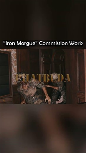 "Iron Morgue" Comm Work V3 🌞 #blender3d #animation #3danimation