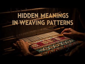 Traditional Weaving Patterns: The HIDDEN CODES Woven in Every Thread