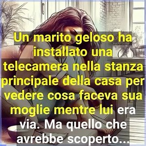 208K views · 3K reactions | Un marito geloso ha installato una telecamera nella stanza principale della casa per vedere cosa faceva sua moglie mentre lui era via. Ma quello che avrebbe scoperto... | MonDonna | Facebook
