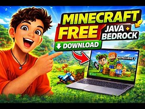 How to Download🔥" Minecraft Java + Bedrock Edition🧠 FREE on PC/Laptop (100% Working 2026)