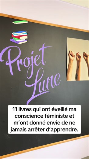 ✨ Les 11 livres qui ont nourri ma réflexion féministe, élargi ma vision du monde et ouvert la porte à tellement d’autres lectures. 📚💥 Je tiens quand même à nommer quelque chose d’important : il y a clairement des angles morts dans mes lectures, surtout en ce qui concerne l’intersectionnalité. J’ai déjà eu des formations sur ces enjeux, mais je réalise que ma culture littéraire reste encore limitée sur plusieurs réalités. Par exemple, je manque de lectures en lien avec les réalités autochtones,