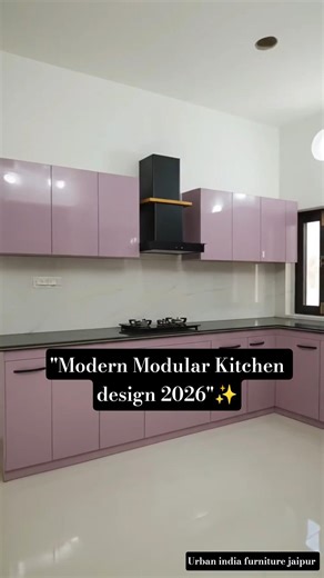 Luxury modular kitchen design✨|#kitchen #interiordesign #modularkitchen #youtubeshorts #home #shorts