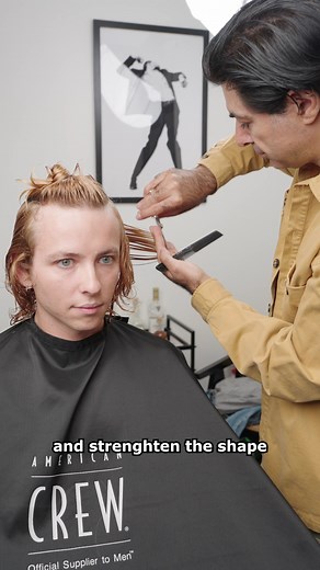 Transform your curls with NYC American Crew Style Ambassador, Andrew Zumbo, as he shows us how to achieve the perfect cut and style for curly hair. | American Crew