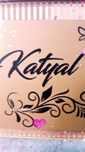 Custom LED Name Plate for Home & Office | Acrylic Name Board Design | Signage Ideas by HF Creation